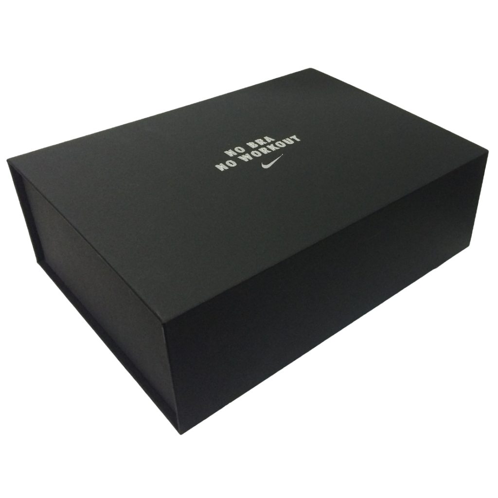Apparel Presentation Box with Magnet Support - Closed