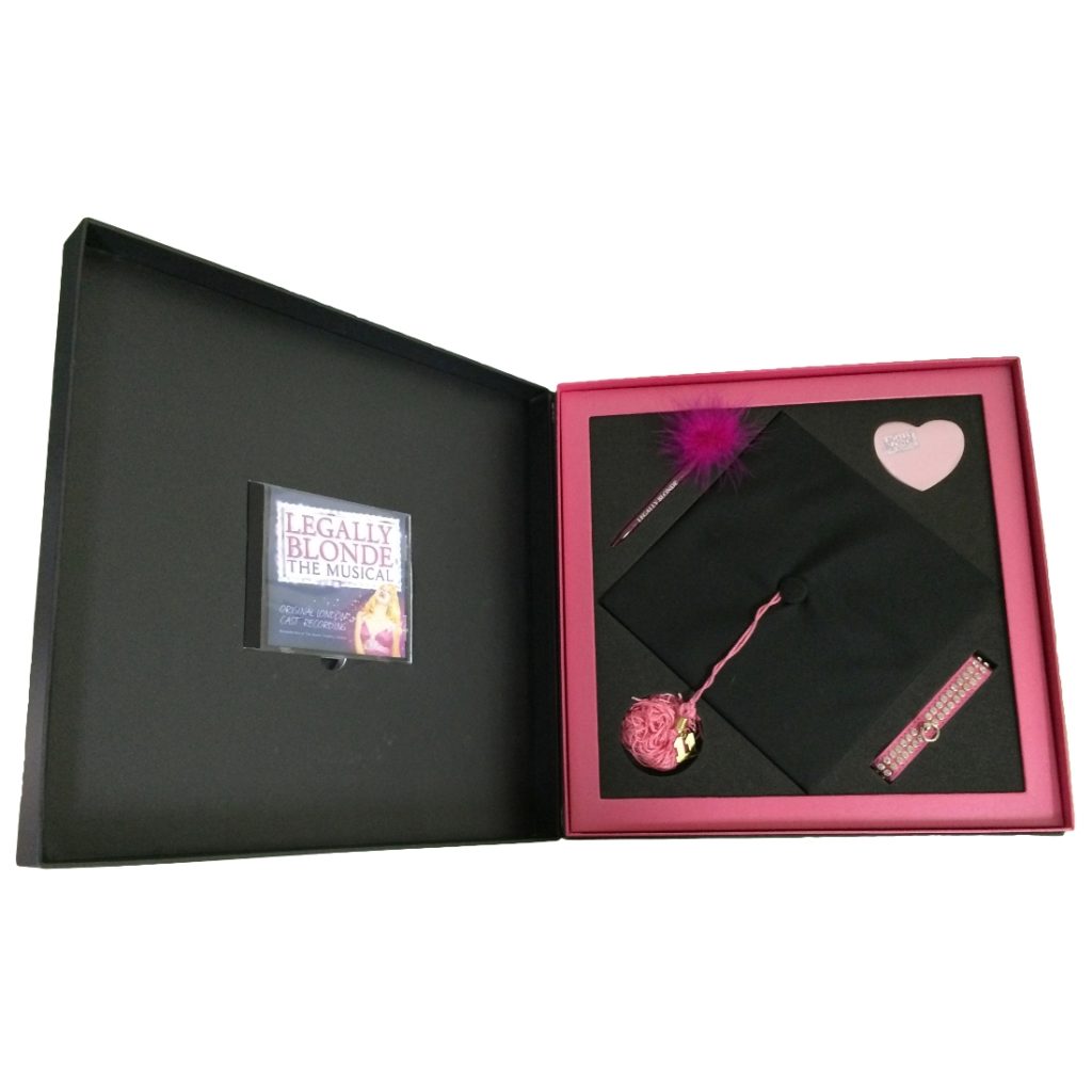 Musical Presentation Box with CD Insert & Product Insert